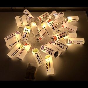 Truly hard seltzer mini hanging lights